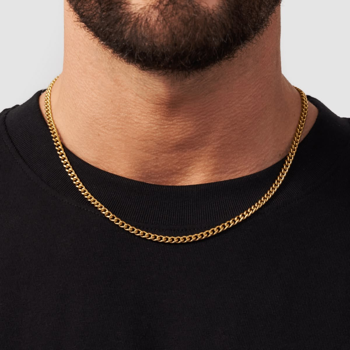 The 3mm Gold Cuban Link
