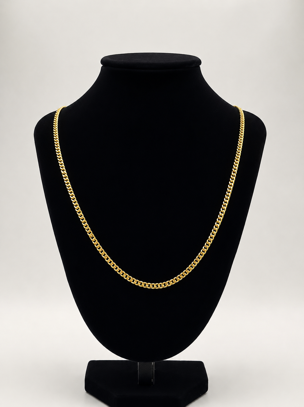 The 3mm Gold Cuban Link