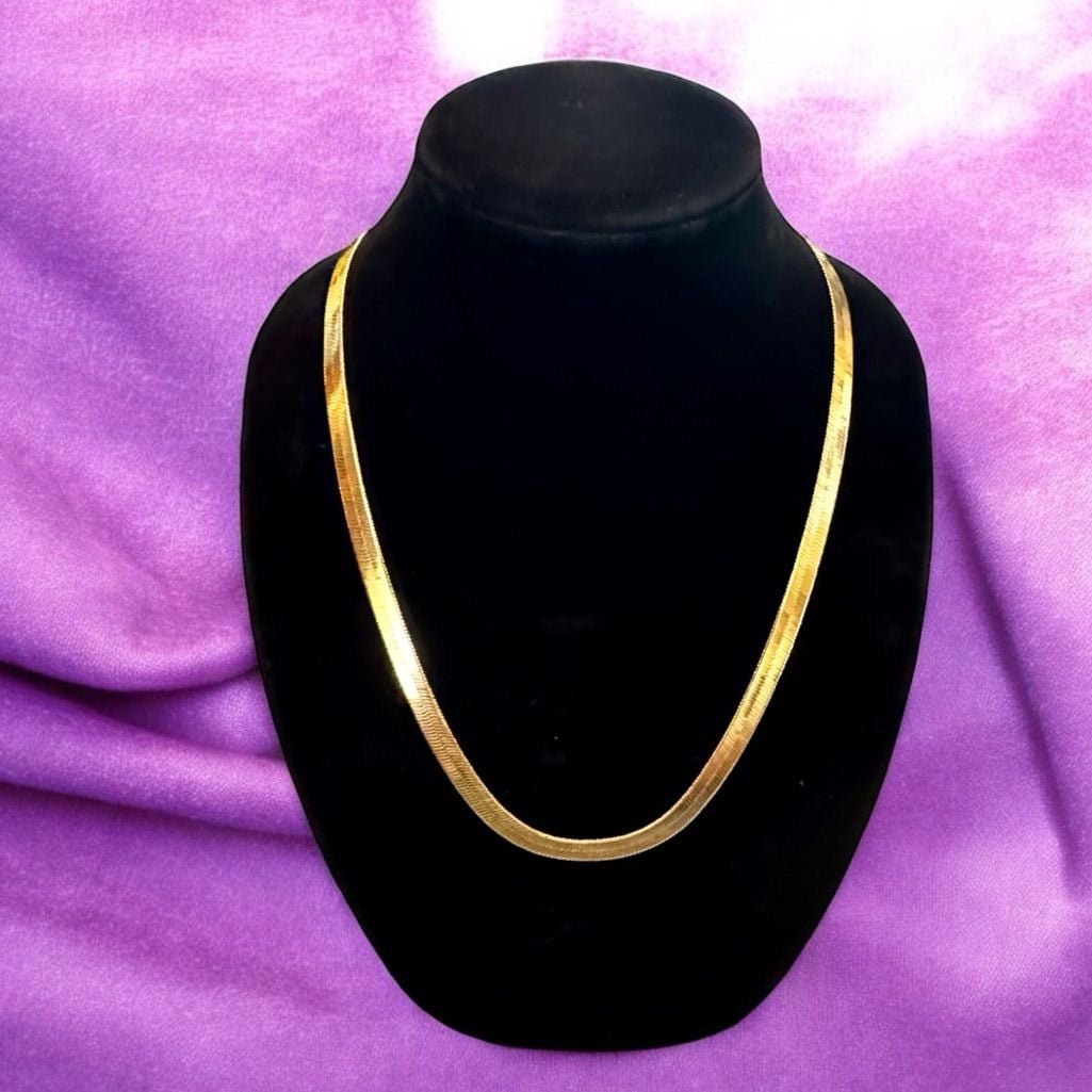 The Gold Herringbone - Aurex Chains